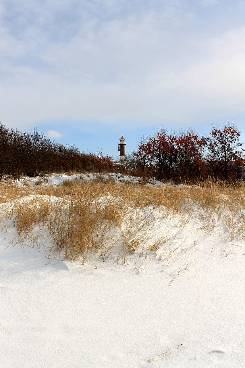 Leuchtturm am Timmendorfer Strand. Lübecker Bucht.